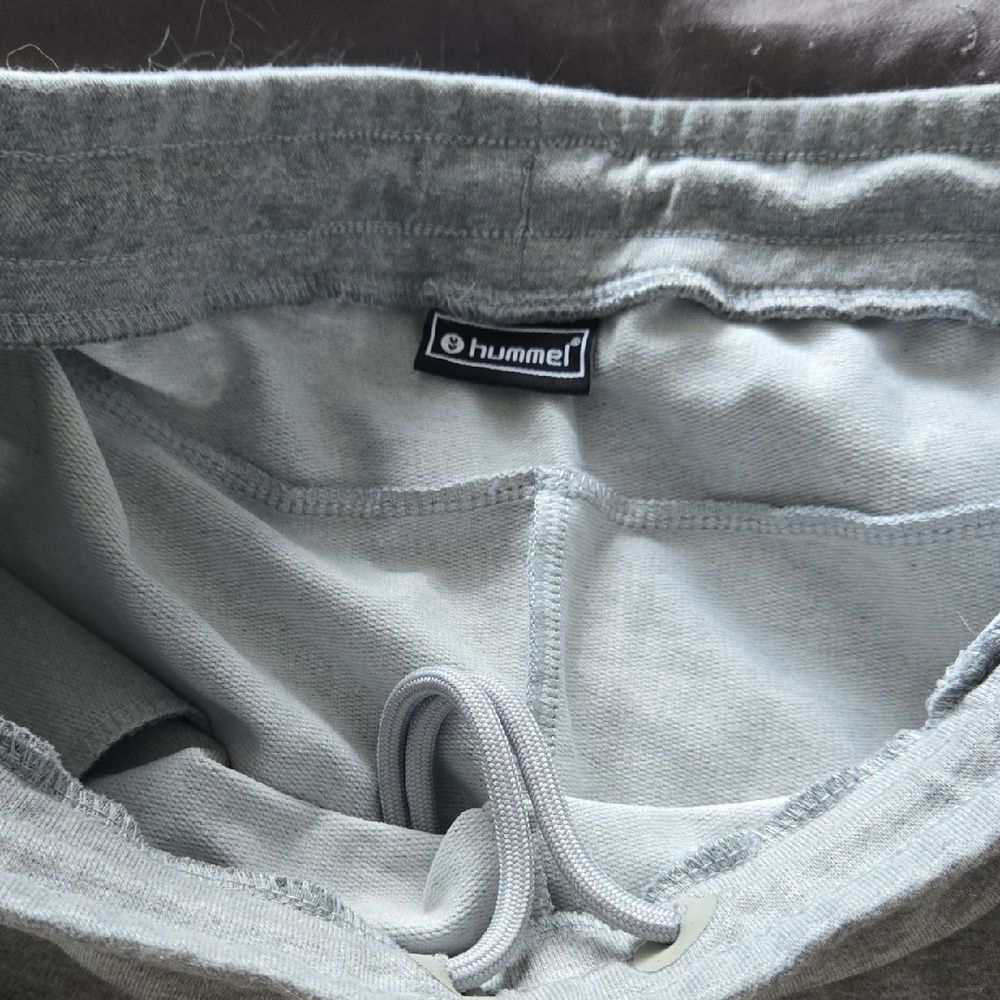 Hummel Light Gray Drawstring Sweatpants - Picture 4 of 5